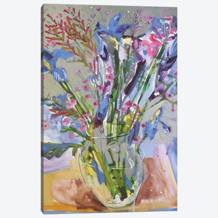 Maine Spring Flowers II Canvas Print #EMF66} by Erin McGee Ferrell Art Print