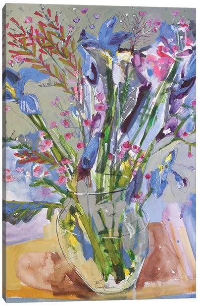 Maine Spring Flowers II Canvas Art Print
