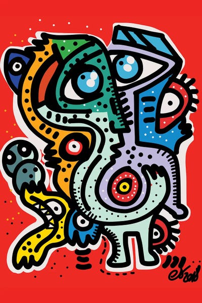 Monsters: Red Monsters Of December by Emmanuel Signorino