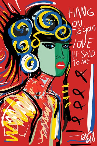 Hang On To Your Love by Emmanuel Signorino acrylic art print