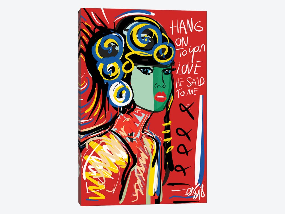 Hang On To Your Love by Emmanuel Signorino 1-piece Canvas Print