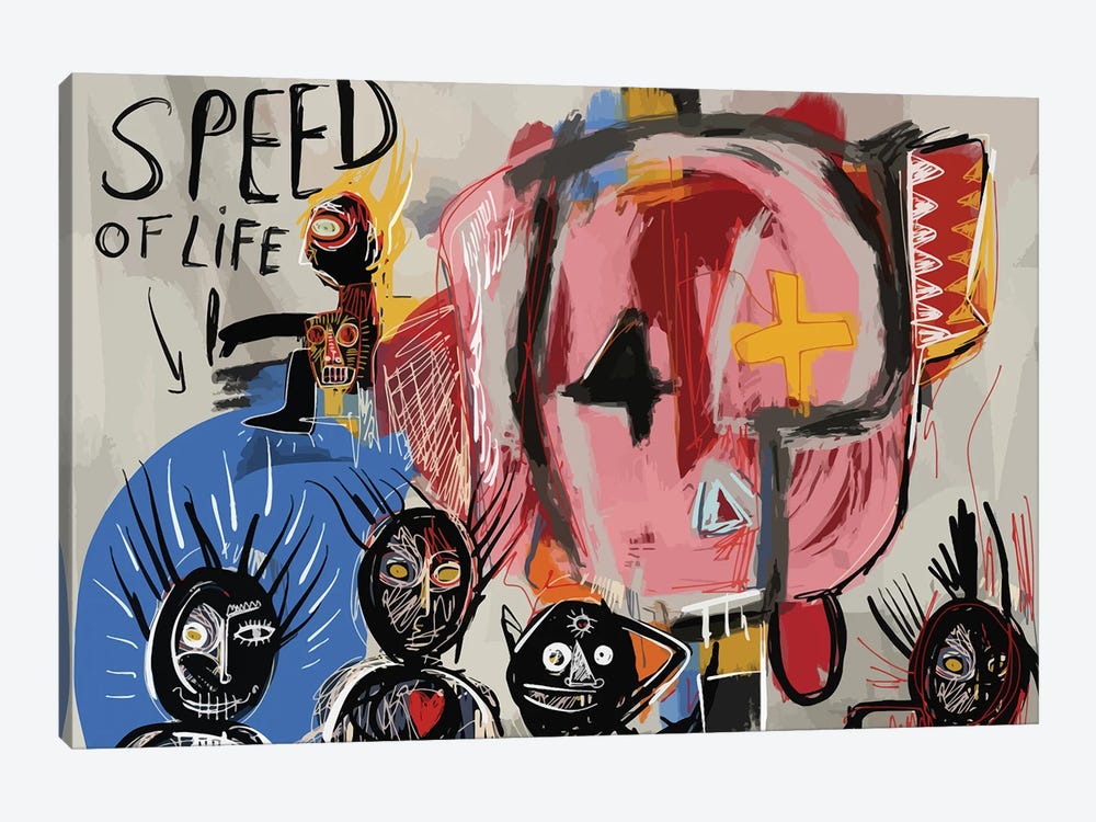 Speed Of Life by Emmanuel Signorino 1-piece Canvas Art Print