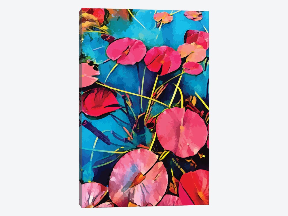 Pop Nenuphars In Bloom by Emmanuel Signorino 1-piece Canvas Art Print