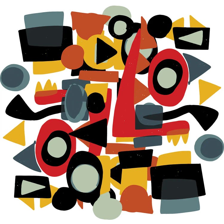 Formes Amusantes by Emmanuel Signorino wall art