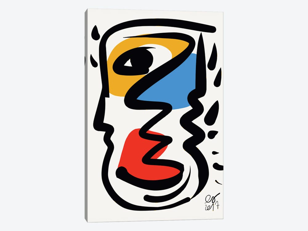 P Was In My Head by Emmanuel Signorino 1-piece Art Print