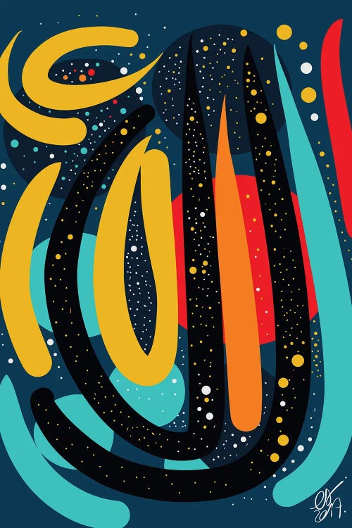 Starry Summer Night by Emmanuel Signorino wall art