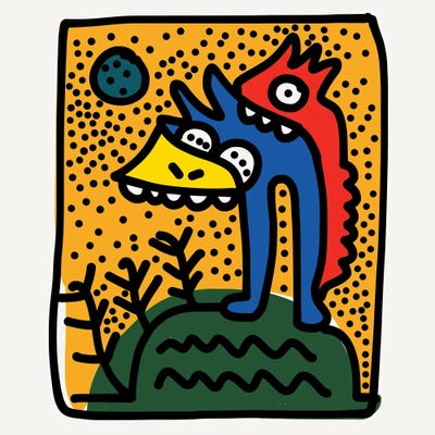 Funky Bitting Love by Emmanuel Signorino acrylic art print