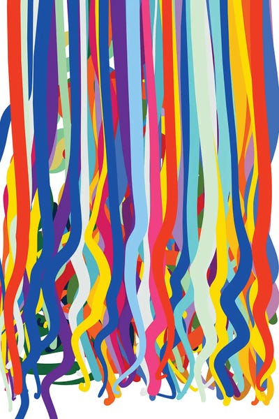 Colorful Abstracts: Dripping Colours Pop Art by Emmanuel Signorino