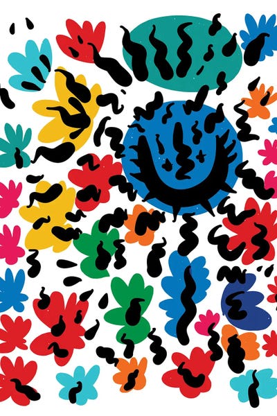 The Cut Outs Collection: Wild Flowers In The Springtime by Emmanuel Signorino