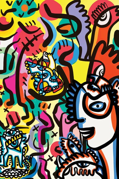 Graffiti Summer Creatures
