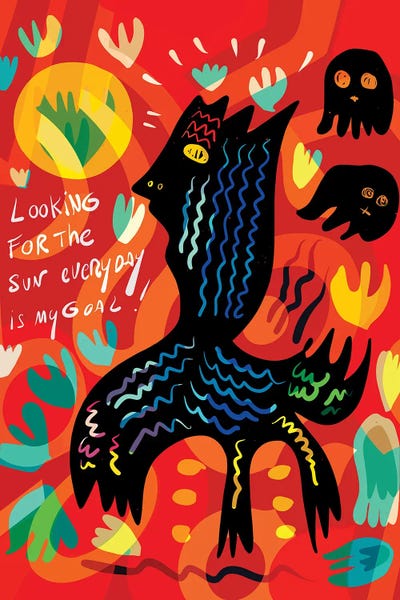 Looking For The Sun by Emmanuel Signorino acrylic art print