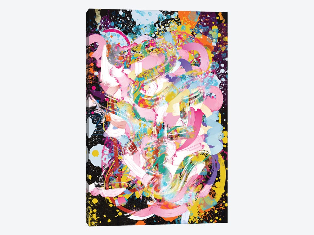 Abstract Cosmos Zen by Emmanuel Signorino 1-piece Canvas Print