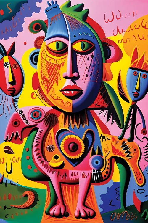 African Neo Pop Art Life