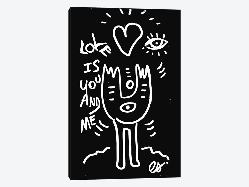 Love Is You And Me by Emmanuel Signorino 1-piece Canvas Art Print