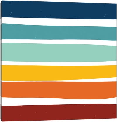 Stripes As A Minimal Soul Canvas Art Print - Stripe Patterns