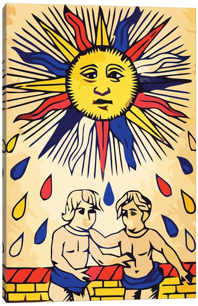 Le Soleil Canvas Art Print - Emmanuel Signorino