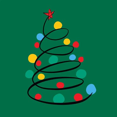 Christmas Tree by Emmanuel Signorino acrylic art print