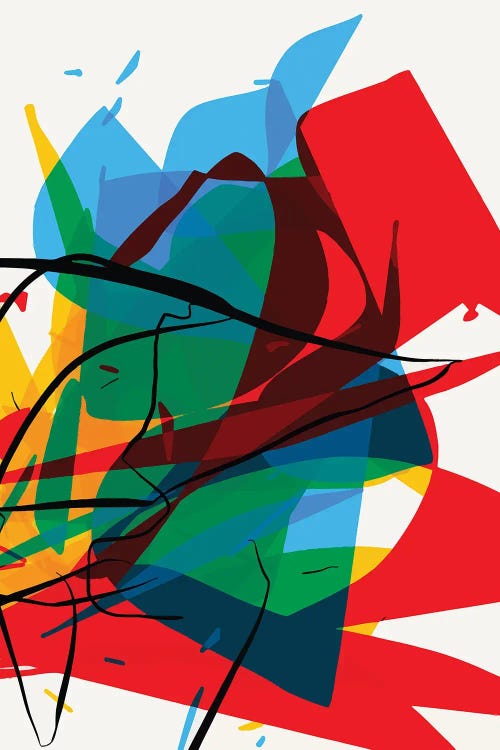 Abstract Art By Thimeo by Emmanuel Signorino wall art