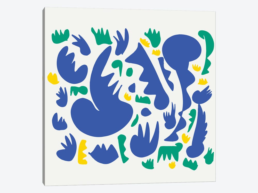 Blue Jazz And Green Grass by Emmanuel Signorino 1-piece Art Print
