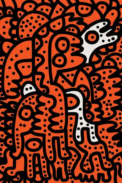 Street Art: Halloween Graffiti Monsters by Emmanuel Signorino