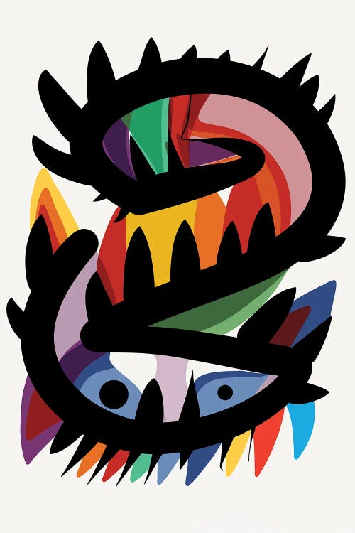 Tribute To Two Genius by Emmanuel Signorino wall art