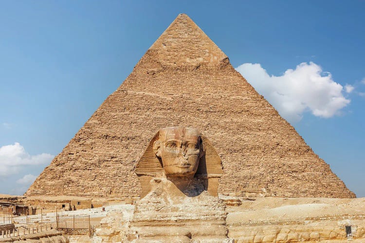 Sphinx And Pyramid