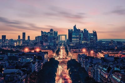 La Defense View by Manjik Pictures canvas print