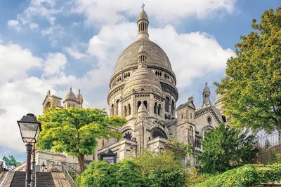 Sacre Coeur At Spring by Manjik Pictures canvas print