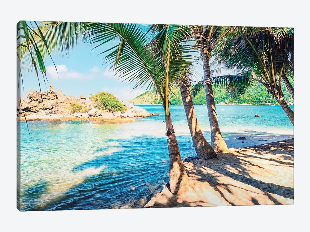 Yanui Beach by Manjik Pictures 1-piece Canvas Artwork
