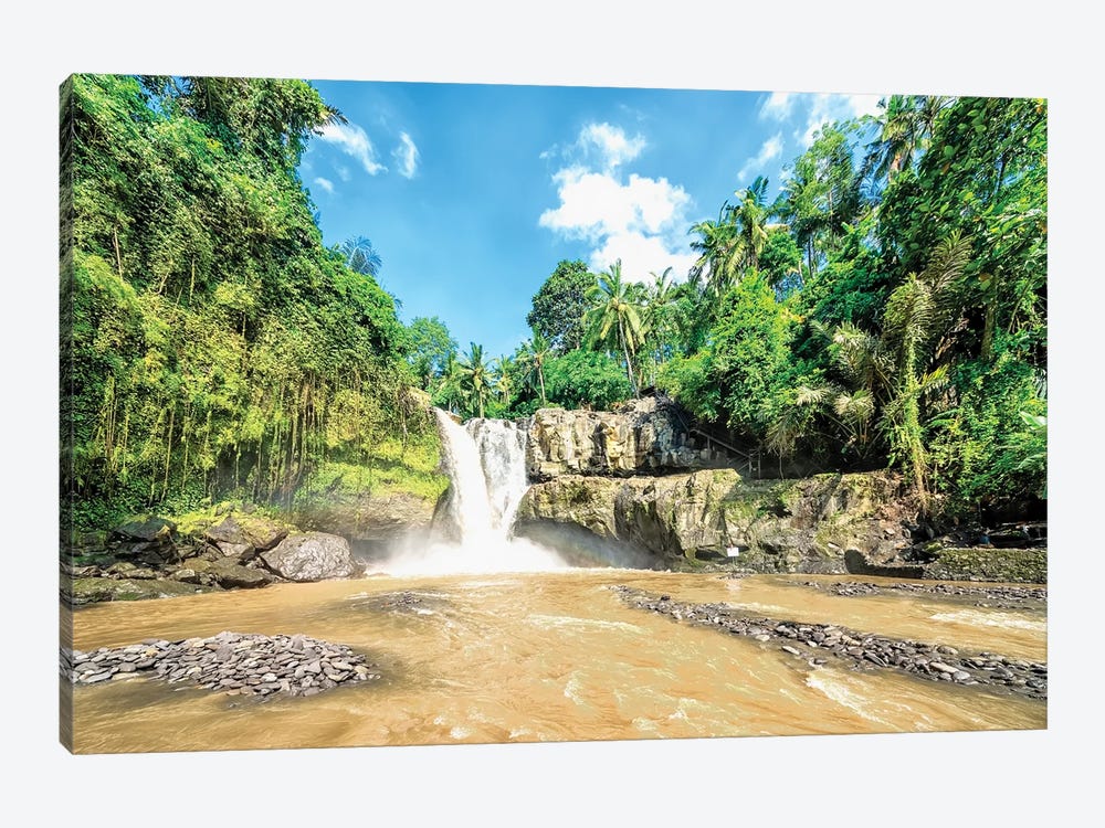 Tropical Landscape by Manjik Pictures 1-piece Canvas Art