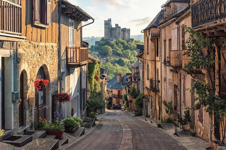 Najac Village by Manjik Pictures wall art