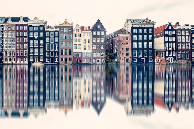 Damrak Reflection by Manjik Pictures wall art