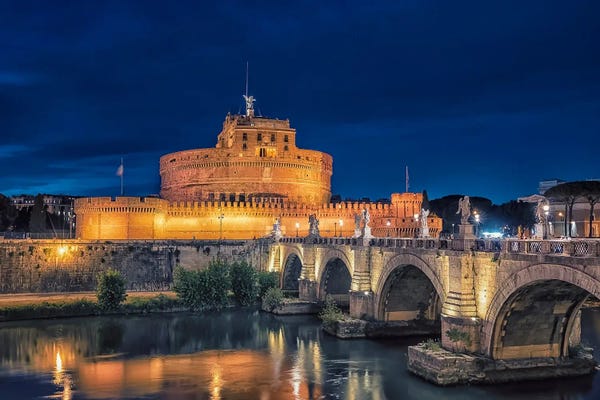 Lazio: Sant'Angelo By Night by Manjik Pictures