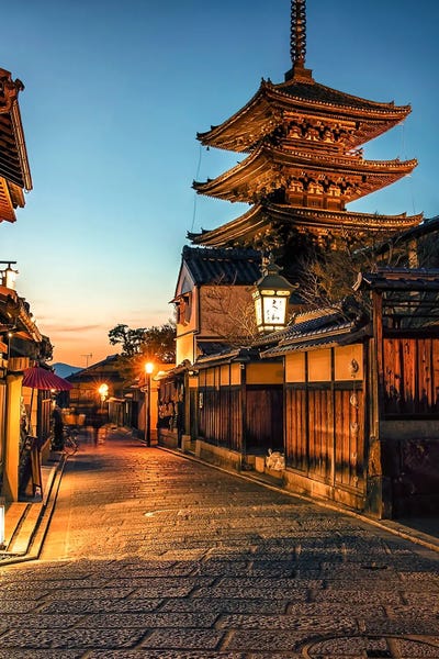 Kyoto City by Manjik Pictures acrylic art print