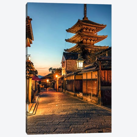 Kyoto City Canvas Print #EMN1063} by Manjik Pictures Canvas Wall Art
