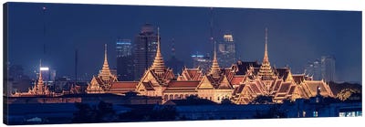 Grand Palace Roofs Canvas Art Print - Bangkok Art