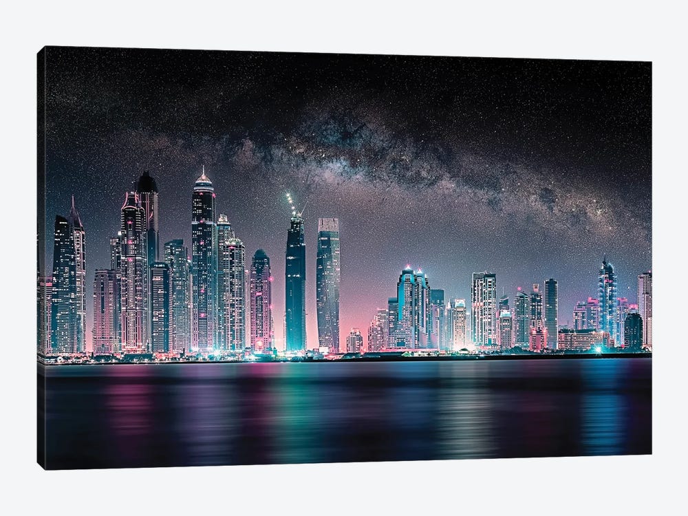 Stunning Dubai by Manjik Pictures 1-piece Canvas Artwork