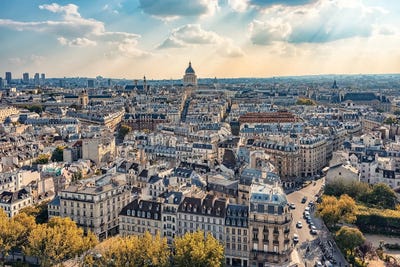 Sweet Paris Light by Manjik Pictures canvas print