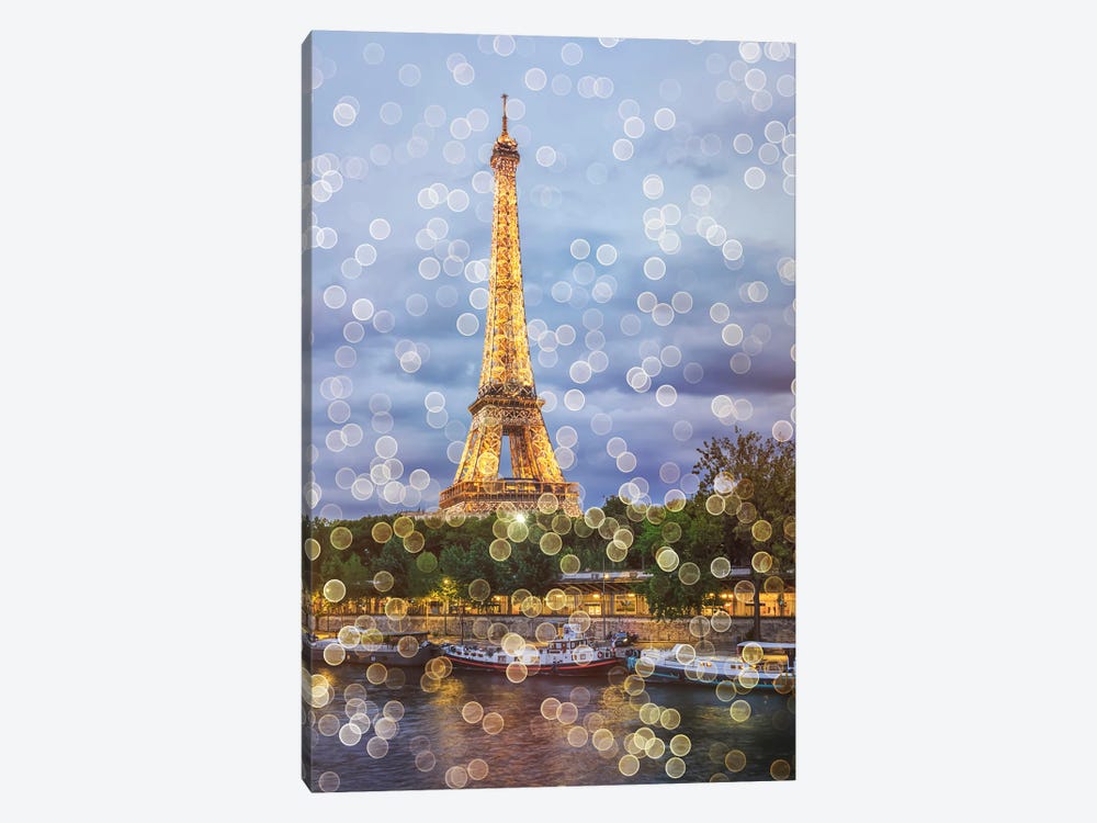 Paris Lights by Manjik Pictures 1-piece Canvas Art