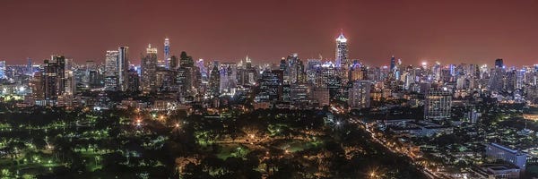 Bangkok At Dusk