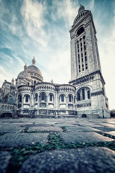 Sacre Coeur Backside by Manjik Pictures canvas print