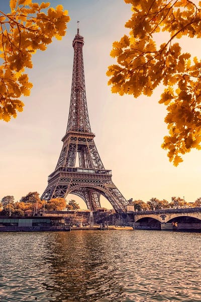 Autumn Vibes In Paris by Manjik Pictures multi panel art