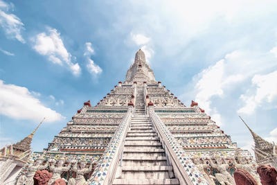 Wat Arun Architecture by Manjik Pictures canvas print