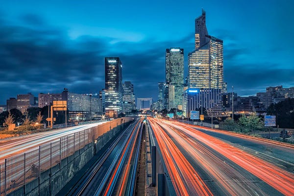La Defense At Dusk