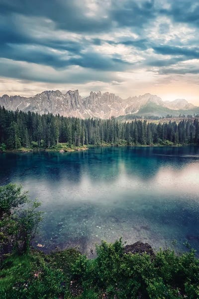 Trentino-South Tyrol: Carezza Sunset by Manjik Pictures
