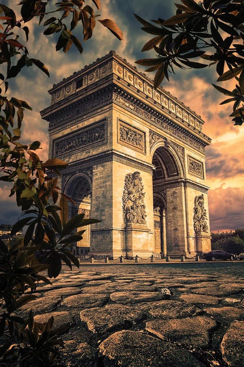 Sunset In Paris