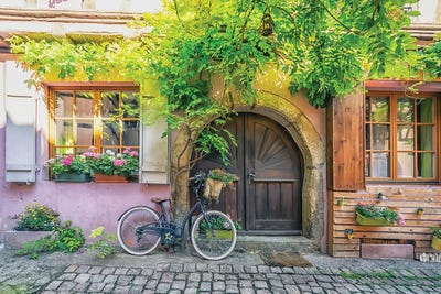 Lovely Street by Manjik Pictures canvas print