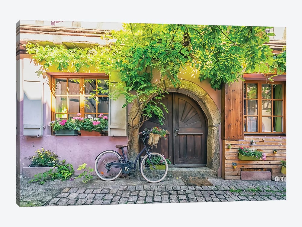 Lovely Street by Manjik Pictures 1-piece Canvas Wall Art