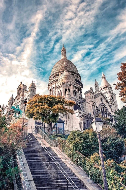 Sacre Coeur In Montmartre