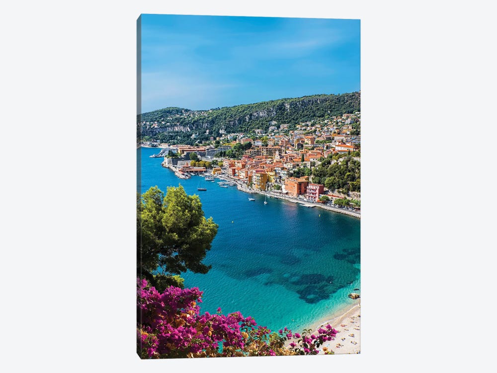 Colorful French Riviera by Manjik Pictures 1-piece Art Print